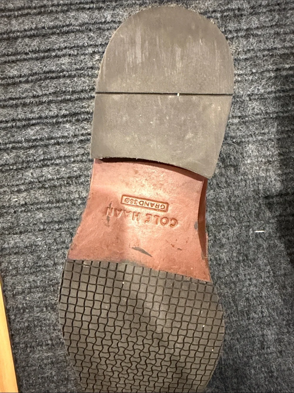 Cole Haan Chestnut Brown Leather Penny Loafers